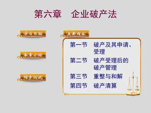 企业破产法ppt课件