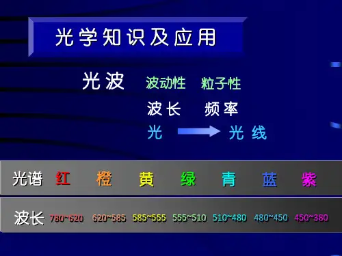 照明2aa光学知识及应用-照度.