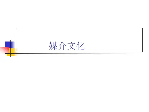 媒介文化概述.pptx