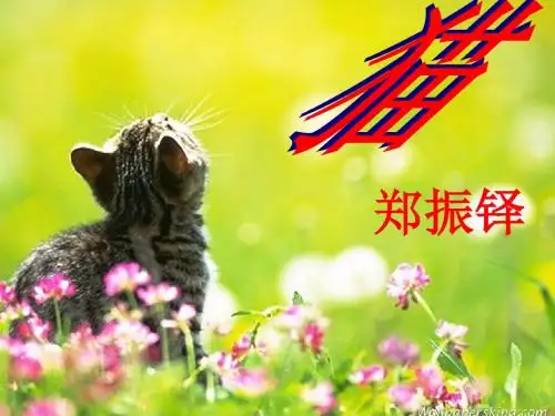 语文人教版七年级下册猫课件