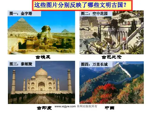 《大河流域的文明发祥地》PPT 教案
