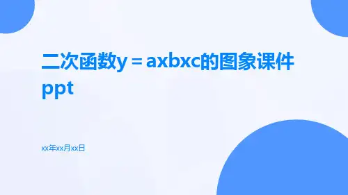 二次函数二次函数y=axbxc的图象课件