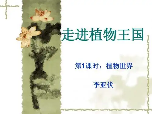 走进植物王国