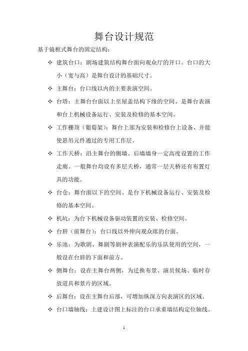 剧院设计规范