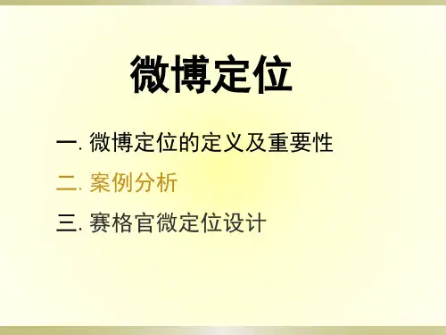 微博定位