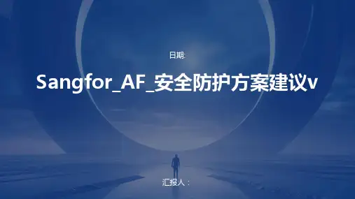 Sangfor_AF_安全防护方案建议v
