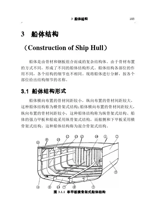 船体结构介绍