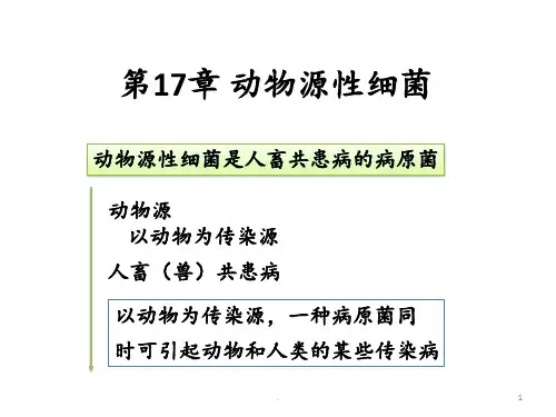 动物源性细菌