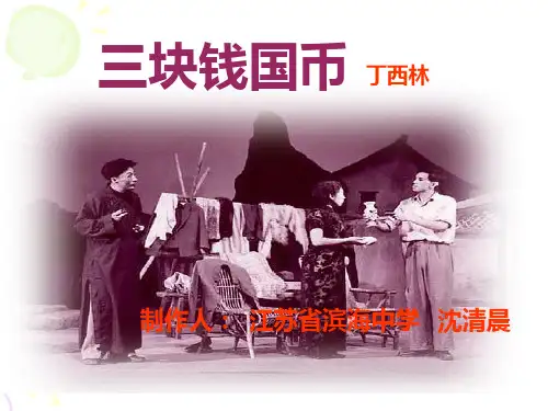 《三块钱国币》PPT课件