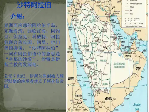 沙特阿拉伯商务谈判的风格礼仪与禁忌