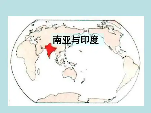 高考地理一轮复习 南亚与印度