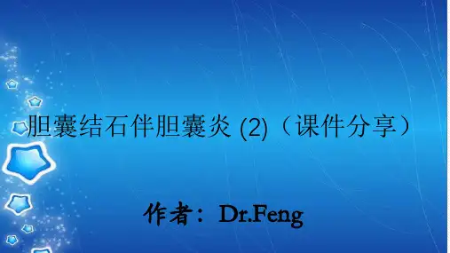 胆囊结石伴胆囊炎 (2)(课件分享)