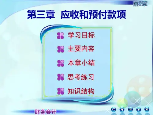 第3章应收和预付款项