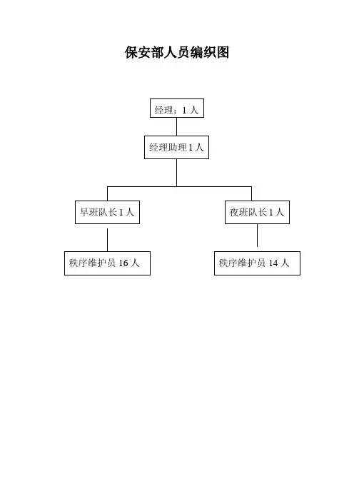 保安流程图