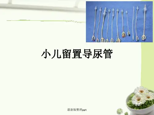 小儿留置导尿管ppt课件