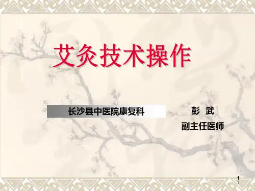艾灸技术PPT课件
