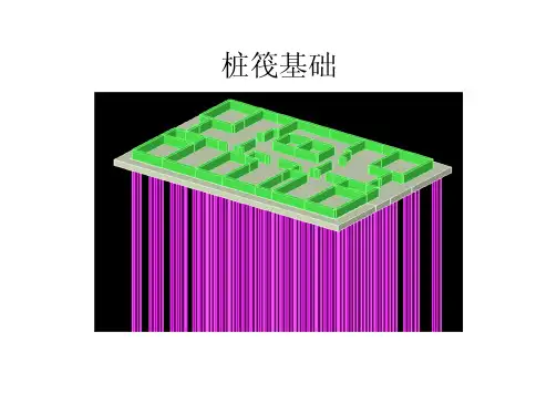 07筏板基础之桩筏课件