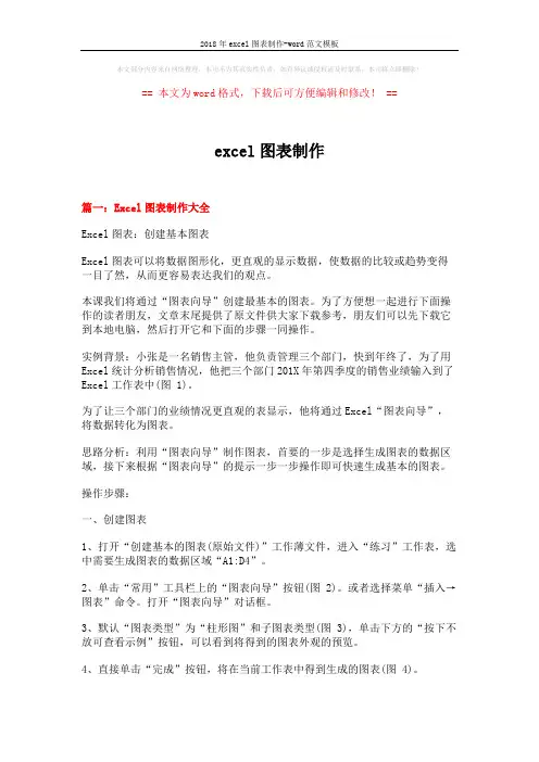 2018年excel图表制作-word范文模板 (5页)