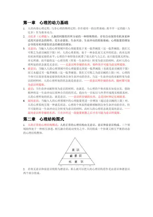 行为心理学(冯绍群)读书笔记_第一、二章