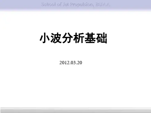 小波分析基础 PPT课件