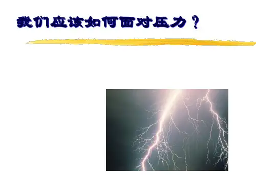 如何面对压力(ppt33)