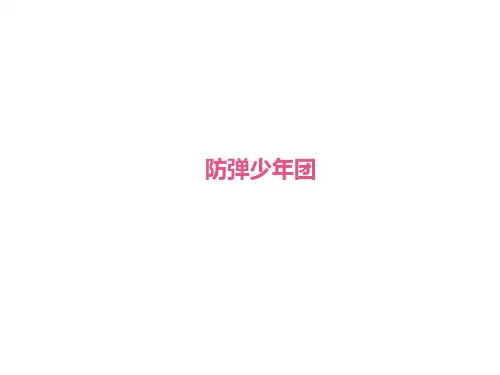 防弹少年团.ppt