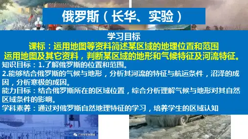 2024届高考地理一轮复习课件—俄罗斯