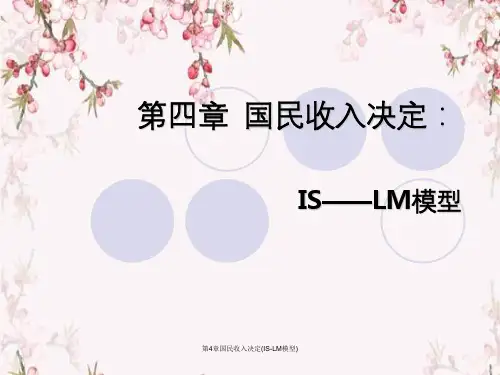 国民收入决定(IS-LM模型)
