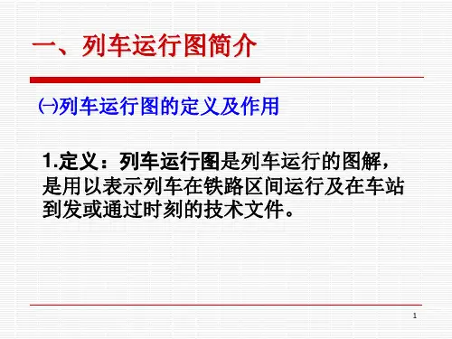 列车运行图编制