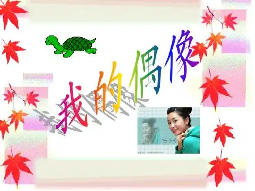 信息-我的偶像