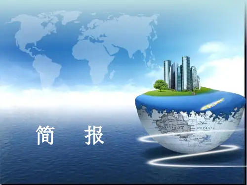 新闻稿件之简报
