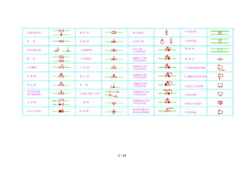 给排水及消防水图例