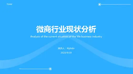2022年我国微商行业发展现状分析