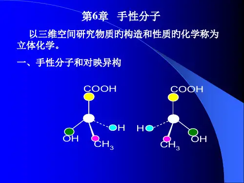 手性分子专业知识讲座