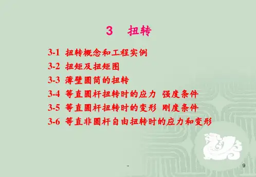 扭矩的符号规定PPT课件