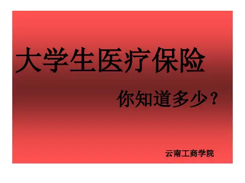 大学生医保ppt(修改后)
