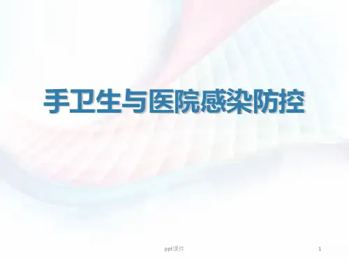 手卫生与医院感染防控  ppt课件