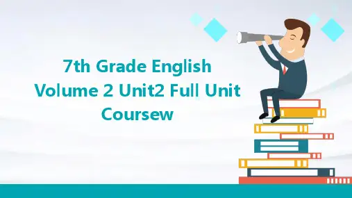 七年级英语下册Unit2全单元课件