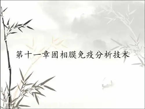 第十一章固相膜免疫分析技术