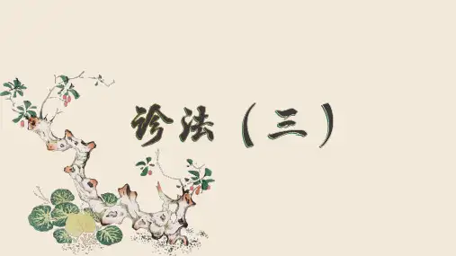 中医诊法-望诊(三)