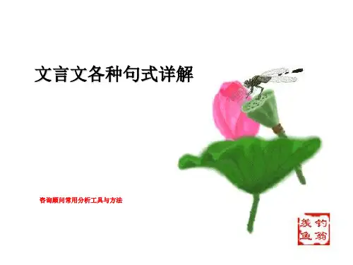 咨询顾问常用分析工具与方法