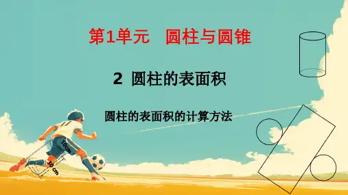北师大版六年级下册数学《圆柱的表面积》(课件)(共16张PPT).ppt