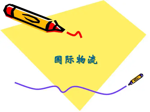 国际物流培训课件