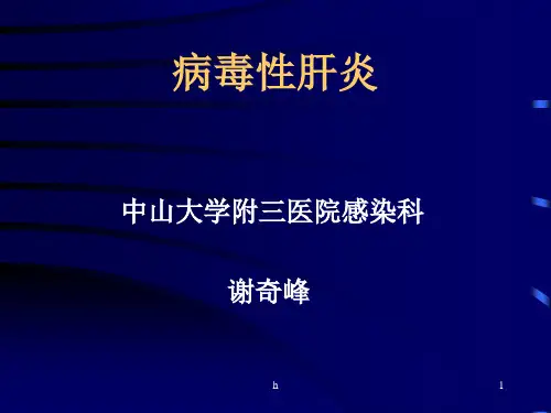 《病毒性肝炎2》PPT课件