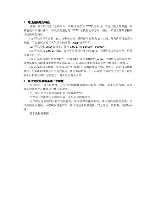 环戊烷