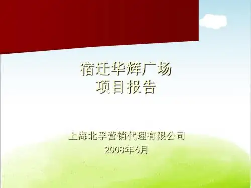 某广场项目报告PPT(共 58张)