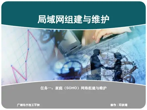 局域网组建与维护(组建家庭SoHo网络)