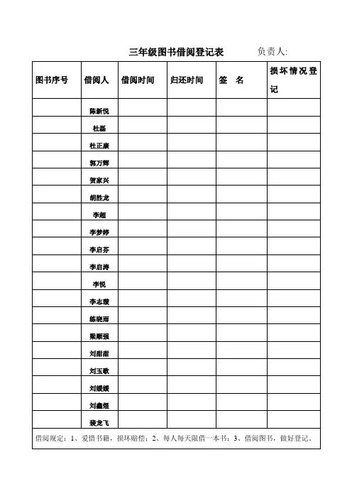 图书借阅登记表()_