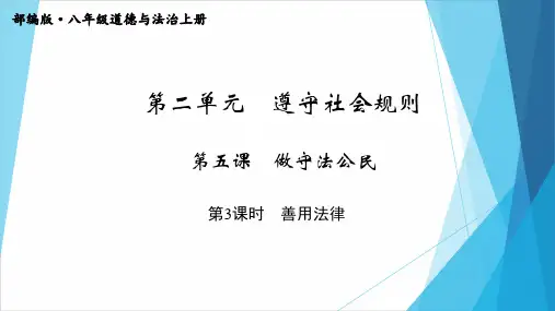 新部编版八年级道德与法治上册习题课件_第二单元 第五课 第3课时 (共18张PPT)