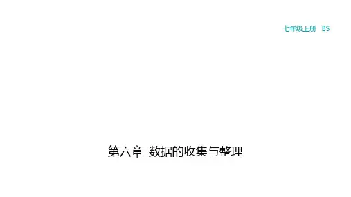 北师大版(2024)数学七年级上册第六章 数据的收集与整理习题 3 数据的表示-课时1 扇形统计图